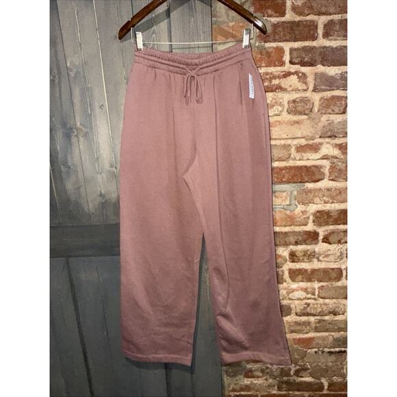 Old Navy Antique Rose Sz S High-Waisted SoComfy Wide-Leg Sweatpants NWT - Picture 1 of 5